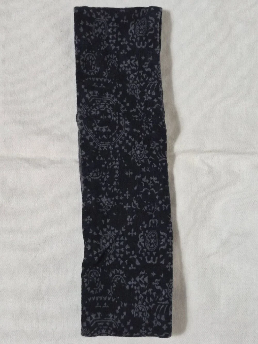 Prana One Size Black Hemp Organic Outdoor Hiking Camping Travel Headband